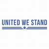 United we stand PNG Designs for T Shirt & Merch