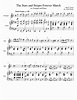 The Stars and Stripes Forever March - Sousa sheet music for Piano ...