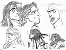 The Art Behind The Magic : Tarzan Expressions By Glen Keane
