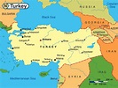 Mapa de Turquia