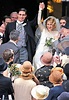 Blushing bride Blake Lively kisses the groom on set of new movie... but ...