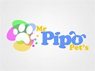 Mr Pipo Pets Logo | Pet logo design, Show and tell, School logos