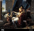 Jacques-Louis David - Sappho Phaon 1809 Stock Photo - Alamy