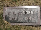 William Henry Sanders (1859-1945) - Find a Grave Memorial