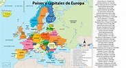 Países y capitales de Europa - ¡Descubre este listado con todos los ...