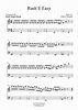Rush E Easy By Andrew Wrangell - Digital Sheet Music For Score ...