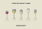 Todos los tipos de copas y vinos | Bartalent Lab