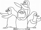 The Penguins of Madagascar coloring pages to download and print for free