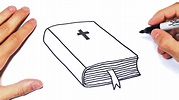 Cómo dibujar La Biblia | Dibujo de La Santa Biblia - YouTube