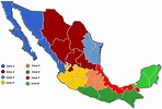 Zonas económicas de México - México mi país