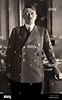 Retrato de Adolf Hitler en uniforme militar con la cruz gamada ...