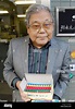 Takayasu Watanabe, president of chalk maker Hagoromo Bungu Co., holds a ...