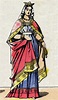 Dinastía carolingia: Retrato de Adelaida de Anjou, también llamada ...