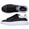 Alexander McQueen Leather Sneakers Larry in Black for Men - Lyst