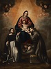THE VIRGIN WITH CHILD AND THE SAINTS DOMINCI AND FRANCIS - Lot 1313