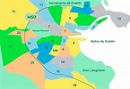 Dublín Mapa Turístico: guía de atracciones, hoteles y pubs