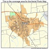 Aerial Photography Map of Cairo, GA Georgia