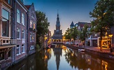 Download Reflection Church House Canal Netherlands Alkmaar Man Made ...