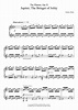 The Planets, Op. 32: Jupiter, the Bringer of Jollity Sheet Music ...