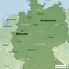 StepMap - Deutschland-Münster1:1 - Landkarte für Deutschland
