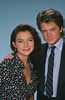 Still of Michael J. Fox and Justine Bateman in Family Ties ...