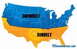 Wat is de Snow-en Sunbelt ? - Mijn site