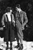 Hemingway in Switzerland with his first wife, Hadley Richardson,1922 ...