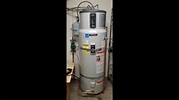 Bradford White Aerotherm 80 gal hot water heater - YouTube