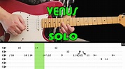 VENUS - Guitar lesson - Guitar solo (with tabs) - Shocking Blue - fast ...