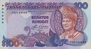 100 Malaysian Ringgit (2nd series 1982) - Exchange yours for cash