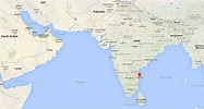 Where Is Madras In India Map - United States Map