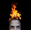 Fire into my head by Kumna on DeviantArt