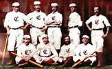 Cincinnati Red Stockings 1er. equipo béisbol pro hace 152 años ...