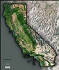 California Satellite Wall Map by Outlook Maps - MapSales