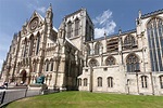 Die Kathedrale Und Die Stadtkirche Von St Peter in York Stockbild ...