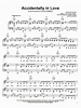 Accidentally In Love sheet music by Counting Crows (Piano, Vocal ...