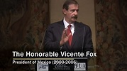 "The Vicente Fox Presidential Web Series" State of the World Address ...