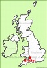 Bristol location on the UK Map - Ontheworldmap.com