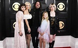 Dave Grohl brings his wife and three daughters to the 2023 Grammys ...