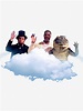 "Happy Gilmore - Abe, Chubbs and Alligator " Sticker for Sale by ...