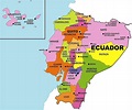 Mapa de Ecuador - datos interesantes e información sobre el país