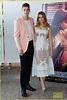 Hero Fiennes Tiffin and Josephine Langford at After Photo Call in Rome ...