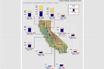 Interactive map of water levels for major reservoirs in California ...