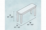 What Is the Standard Bench Height? And Other Bench Dimensions to Know ...
