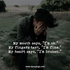 85 Emotional Broken Heart Quotes And Heartbroken Sayings - DP Sayings ...