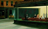 The Avengers Inside Hopper's Iconic Nighthawks Painting | Edward hopper ...