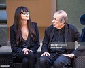 Artist Vito Acconci with his wife Maris are seen shooting a... News ...