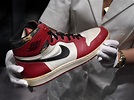 Iconic original Air Jordans worn by Michael Jordan…