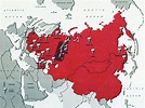 Soviet Union nuclear war map – Never Was