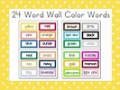 Colours Wordwall
